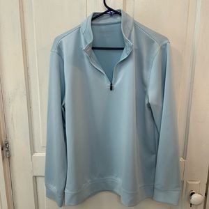 Quarter zip Hickey Freeman sweater.